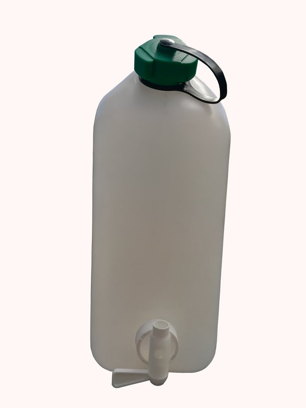 10 Liter Wasserkanister Kunststoff mit Ablasshahn