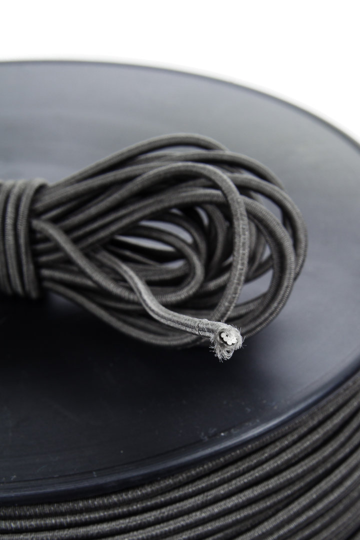 Stangengummi Elastic Ø 2,2 mm x 10 Meter Gummiband Elastikband für Zeltstangen 