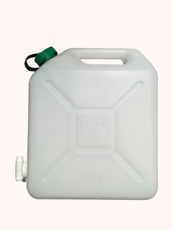 20 Liter Wasserkanister Kunststoff mit Ablasshahn