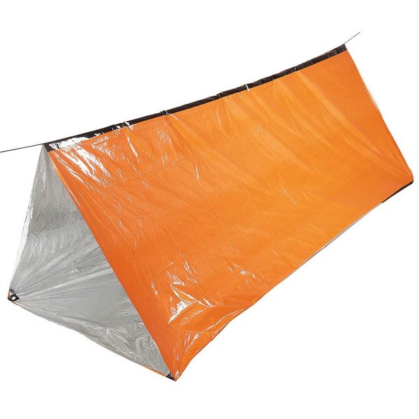 1 Personen Notfall-Zelt inkl. Feuerstarter und Baumwollzunder Fox Outdoor